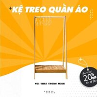 Kệ Gỗ A 1-2 tầng, kệ gỗ đa năng, treo quần áo DECOR xinh xắn chất gỗ MDF mới nhất, dê dàng lắp ráp