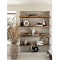 Kệ gỗ âm tường Floating shelves Dài 100cm, rộng 20cm