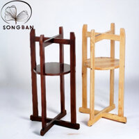 Kệ Gỗ Cao Su Để Bình Nước 20 Lít Nhiều Màu, Kệ Gỗ Trang Trí - Gỗ Song Bản