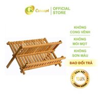 Kệ Gỗ Chén Đĩa Đa Năng GK Concept - Gỗ Mật Hồng - Dễ Tháo Lắp