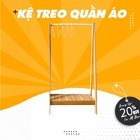 Kệ Gỗ Chữ A 1-2 tầng, kệ gỗ đa năng, treo quần áo, để đồ tiện dụng chất gỗ MDF mới nhất, dê dàng lắp ráp và sử dụng