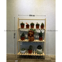 Kệ gỗ chữ A, kệ gỗ để cây trang trí