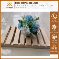 Kễ Gỗ CPU Để Case Máy Tính, Kệ Để Cây Máy Tính, Để Chậu Cây Bằng Gỗ