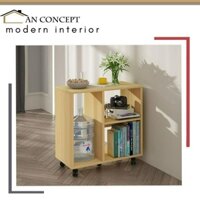 Kệ gỗ đa năng có bánh xe di chuyển tiện dụng, phù hợp để được đa dạng không gian nhà AN7089