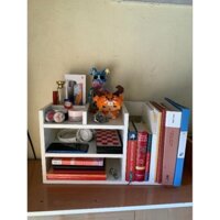 Kệ gỗ để tài liệu, sách vở đa năng Loại Tốt ( màu trắng ) chuẩn gỗ MDF phủ melamine dày 15mm