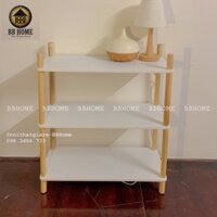 Kệ gỗ decor 2-3-4 tầng trang trí/Kệ mỹ phẩm/Kệ sách - BBHome