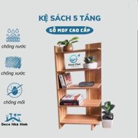 KỆ GỖ GÓC TƯỜNG ĐA NĂNG, KỆ TRANG TRÍ 4 TẦNG CAO 1.2M GỖ CAO SU TỰ NHIÊN