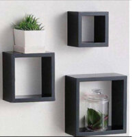 Kệ gỗ hình ô vuông kệ trang trí