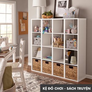 Kệ gỗ kết hợp nhiều hình BinBin KG15