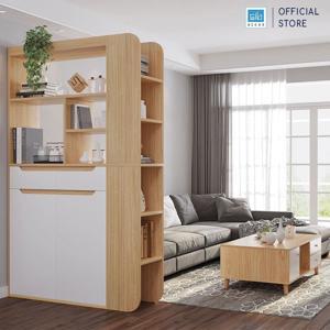 Kệ gỗ trang trí tổ ong - kệ lục giác Tg15
