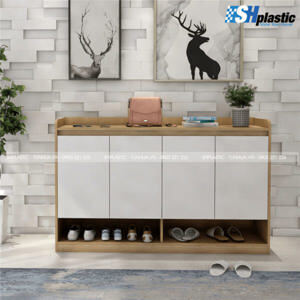 Kệ gỗ trang trí tổ ong - kệ lục giác Tg15