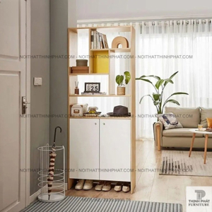 Kệ gỗ trang trí tổ ong - kệ lục giác Tg15