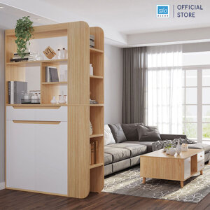 Kệ gỗ trang trí tổ ong - kệ lục giác Tg15