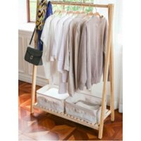 Kệ gỗ treo đồ A 1 tầng/ Kệ gỗ thông