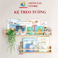 Kệ Gỗ Treo Tường Chữ U Kệ Sách Cho Bé Decor Trang Trí Nội Thất Để Đồ Lưu Niệm Kèm Vít Nở Nhựa Dễ Lắp Ráp