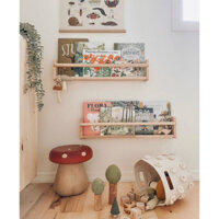 Kệ gỗ treo tường chữ U, kệ treo nhà tắm chữ U, kệ gia vị treo tường Uy Decor gỗ tự nhiên chất lượng tốth