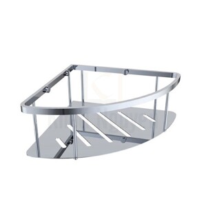 Kệ góc 1 tầng nan nhỏ Ecobath EC-4067-1