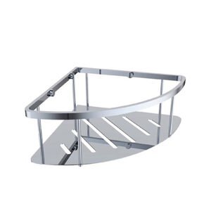 Kệ góc 1 tầng nan nhỏ Ecobath EC-4067-1