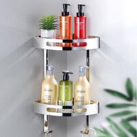 Kệ góc 2 tầng inox 304 loại dày