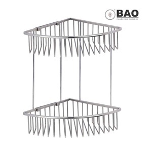 Kệ góc 2 tầng Inox BN 520