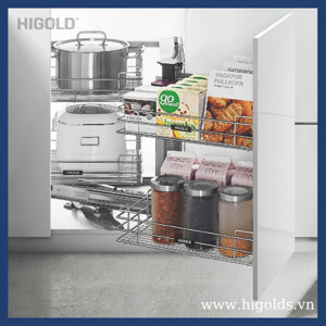 Kệ góc 4 rỗ Higold 101006
