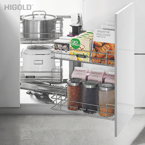 Kệ góc 4 rỗ Higold 101006