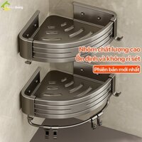 Kệ góc dán tường cho nhà tắm AIGE, kệ nhà tắm để đồ dùng nhà tắm tiện lợi