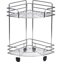 KỆ GÓC DÂY INOX HAI TẦNG BN640