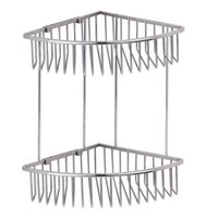 KỆ GÓC DÂY INOX HAI TẦNG BN520