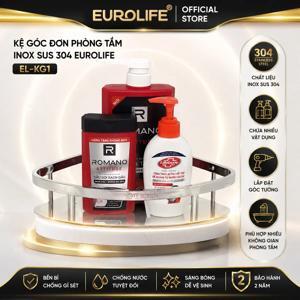Kệ góc đôi phòng tắm inox Eurolife EL-KG1