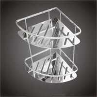 Kệ góc Inox 304,kệ góc 2 tầng phòng tắm, phòng bếp không han gỉ