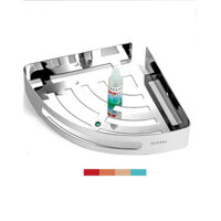 Kệ Góc INOX SUS304 Để Đồ Phòng Tắm, Giá Để Đồ Gia Vị Nhà Bếp Lắp Đặt Dán Tường Gạch Men - SU304