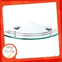 kệ góc kính inox 304 một tầng [Giá hủy diệt] [Rẻ vô địch] [Có sẵn] [Ảnh thật]