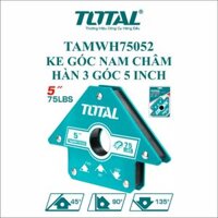 Ke Góc Nam Châm Hàn 3 Góc 34kg (75Lbs) TOTAL TAMWH75052