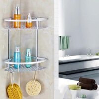 Kệ góc nhà tắm 2 tầng