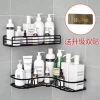 Kệ Góc Nhà Tắm Dán Tường, Kệ Tam Giác Nhà Bếp Dán Tường Siêu Dính Chịu Lực 10kg