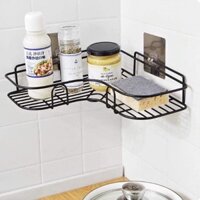 Kệ Góc Nhà Tắm Inox Không Rỉ Dán Tường Kệ Góc Đựng Đồ Phòng Tắm Siêu Tiện Ích