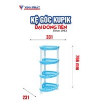 KỆ GÓC NHỰA CAO CẤP ĐẠI ĐỒNG TIẾN [ N1629]