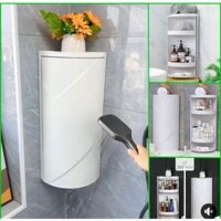 Kệ Góc Xoay 360 Độ Dành Cho Nhà Tắm, Nhà Bếp, Bàn Trang Điểm, Kệ Đa Năng Hàng Loại 1