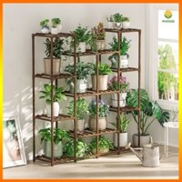 Kệ Hoa Gỗ, Kệ Để Đồ Đa Năng, Bộ Sản Phẩm Decor Nhà Cửa Phong Cách Vintage Để Chậu Hoa, Cây Cảnh