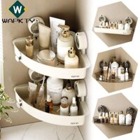 Kệ hút vòi hoa sen WAPKTY, Giá treo tường Không cần khoan Phòng tắm Giá lưu trữ, Kệ góc phòng tắm bằng nhựa thực tế Phụ kiện phòng tắm
