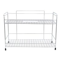 Kệ inox 2 tầng (405mm x 195mm x 300mm) ST_095