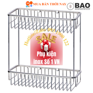 Kệ inox 2 tầng BN 420