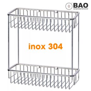 Kệ inox 2 tầng BN 420