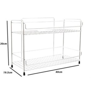 Kệ Inox 2 Tầng Staami ST-095