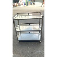 kệ inox 3 tầng tấm để nhà bếp hoạc quán ăn ( nhận đặt hàng theo yêu cầu)