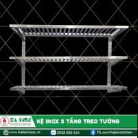 Kệ Inox 3 Tầng Treo Tường Cao Cấp – Kệ Treo Tường Inox Hà Tiên