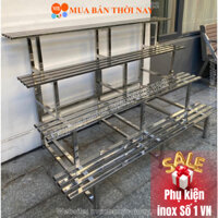 Kệ inox 4 Tầng đa năng inox BẢO K4T1500
