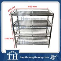 Kệ Inox 4 tầng THGK-4T8040