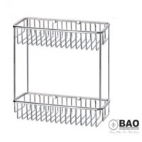 Kệ inox BAO 2 tầng BN 420